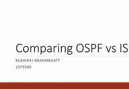 关于isis协议和ospf区别的信息